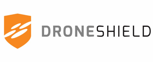 Droneshield logo.