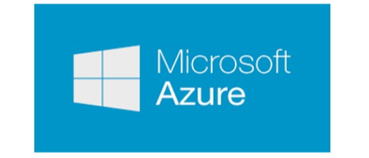 Microsoft Azure logo.